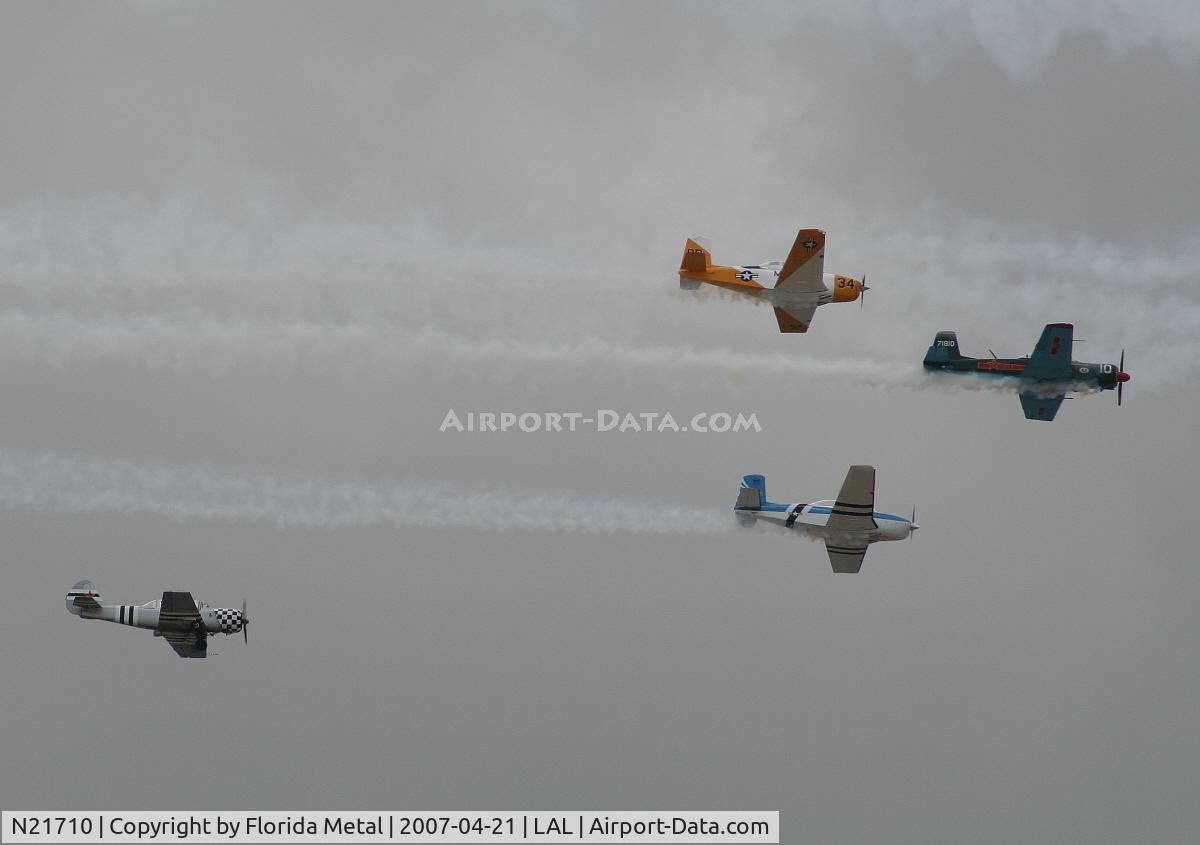 N21710, 1969 Nanchang CJ-6A C/N 2532059, Yak/CJ6 formation