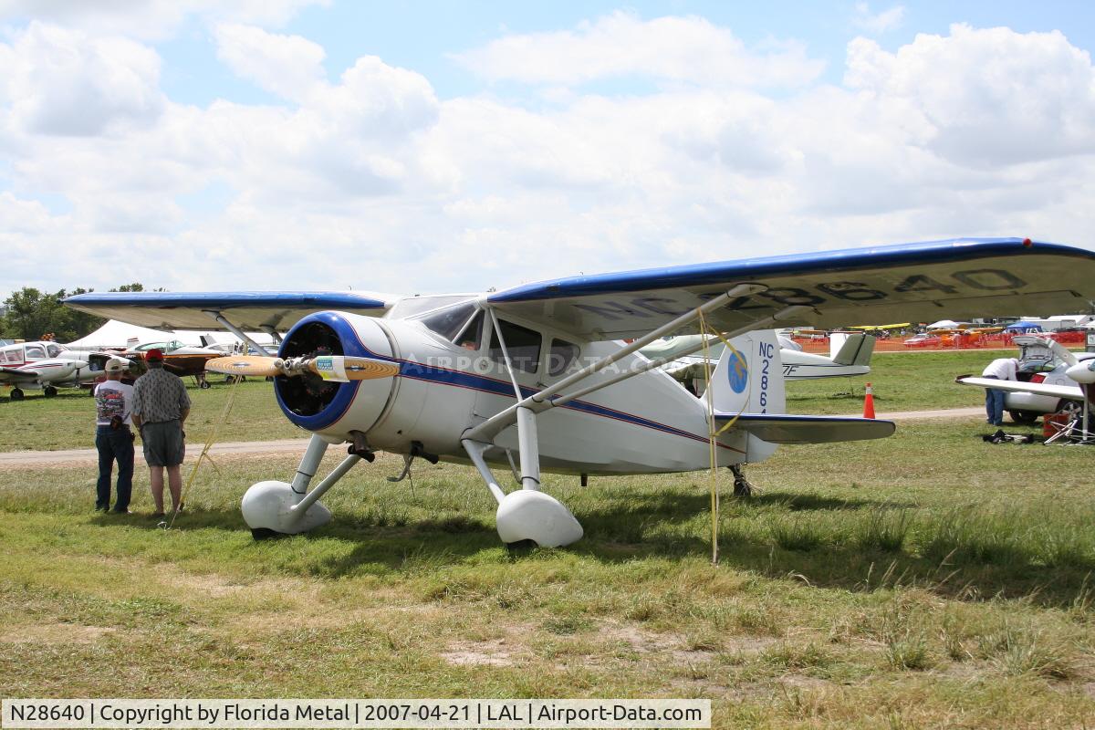 N28640, 1940 Fairchild 24W-40 C/N W40-160, Fairchild 24W-40