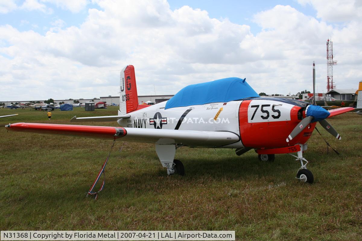 N31368, 1955 Beech T-34B Mentor C/N 140755, T-34