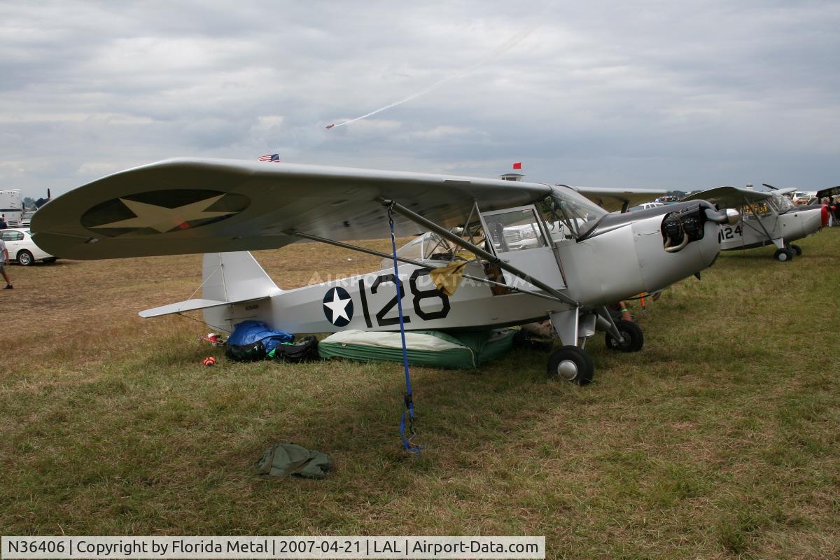 N36406, 1942 Taylorcraft DCO-65 C/N 4147, L-2