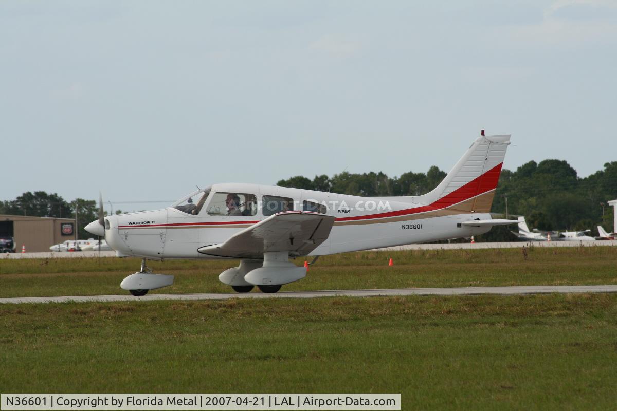 N36601, 1978 Piper PA-28-161 C/N 28-7816671, PA-28-161