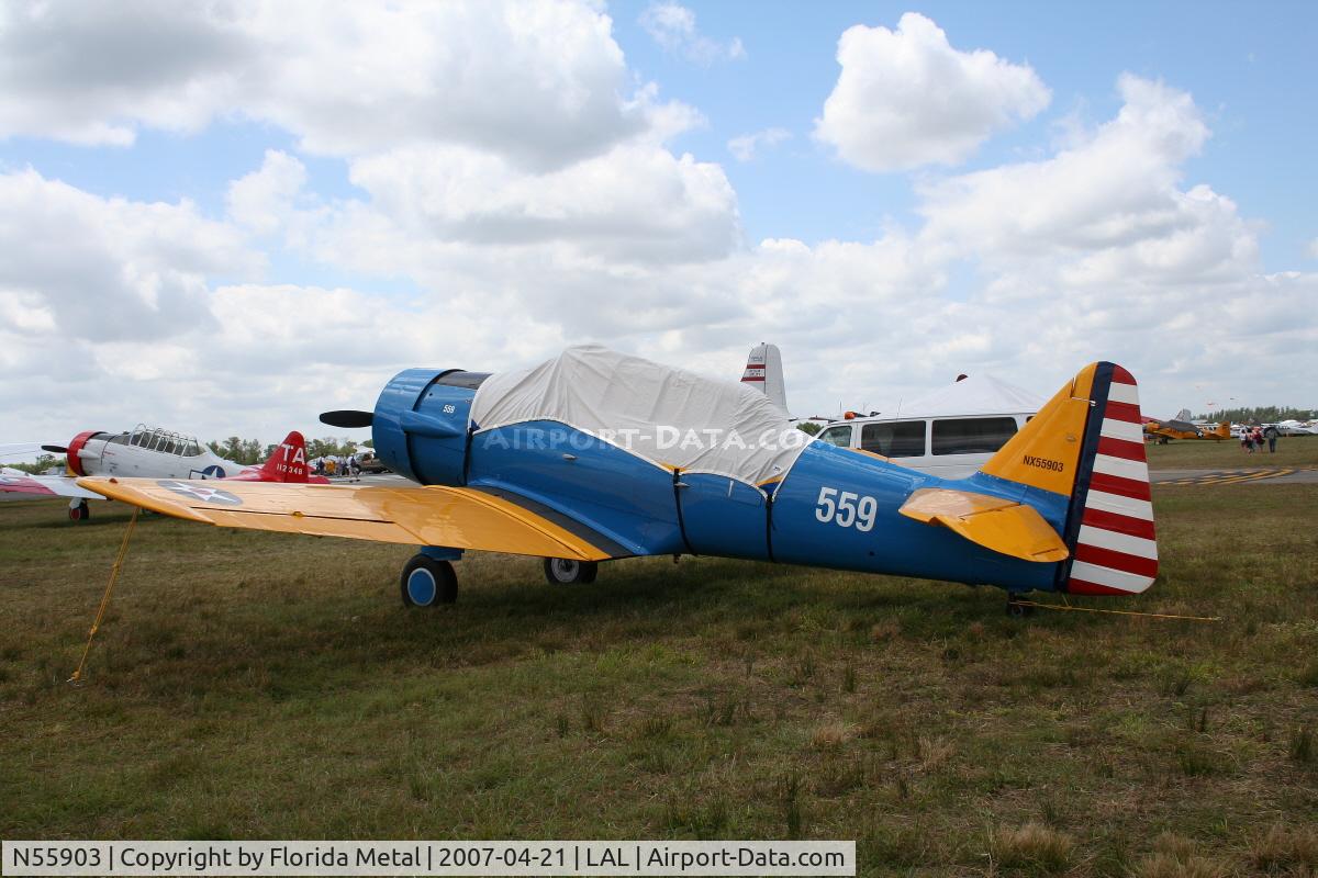 N55903, 1939 North American NA-64 C/N 64-3022, NA-64