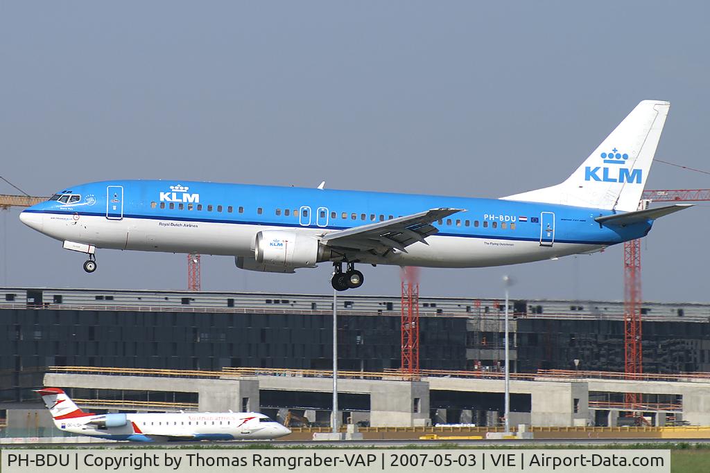 PH-BDU, 1990 Boeing 737-406 C/N 24857, KLM - Royal Dutch Airlines Boeing 737-400