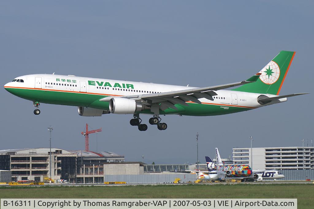 B-16311, 2005 Airbus A330-203 C/N 693, Eva Air Airbus A330-200