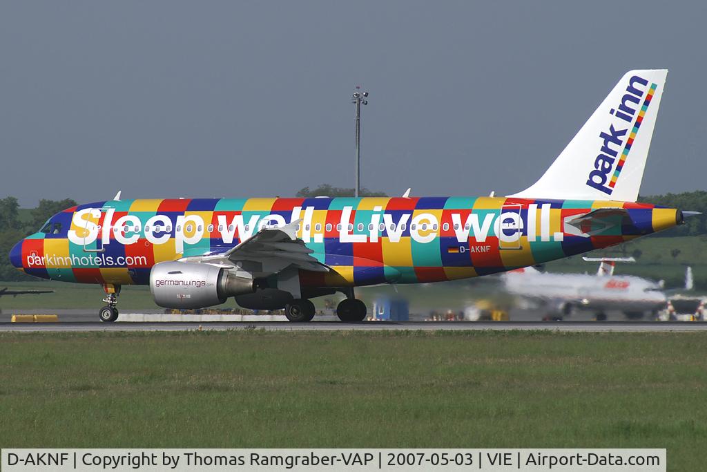 D-AKNF, 1997 Airbus A319-112 C/N 0646, Germanwings Airbus A319 