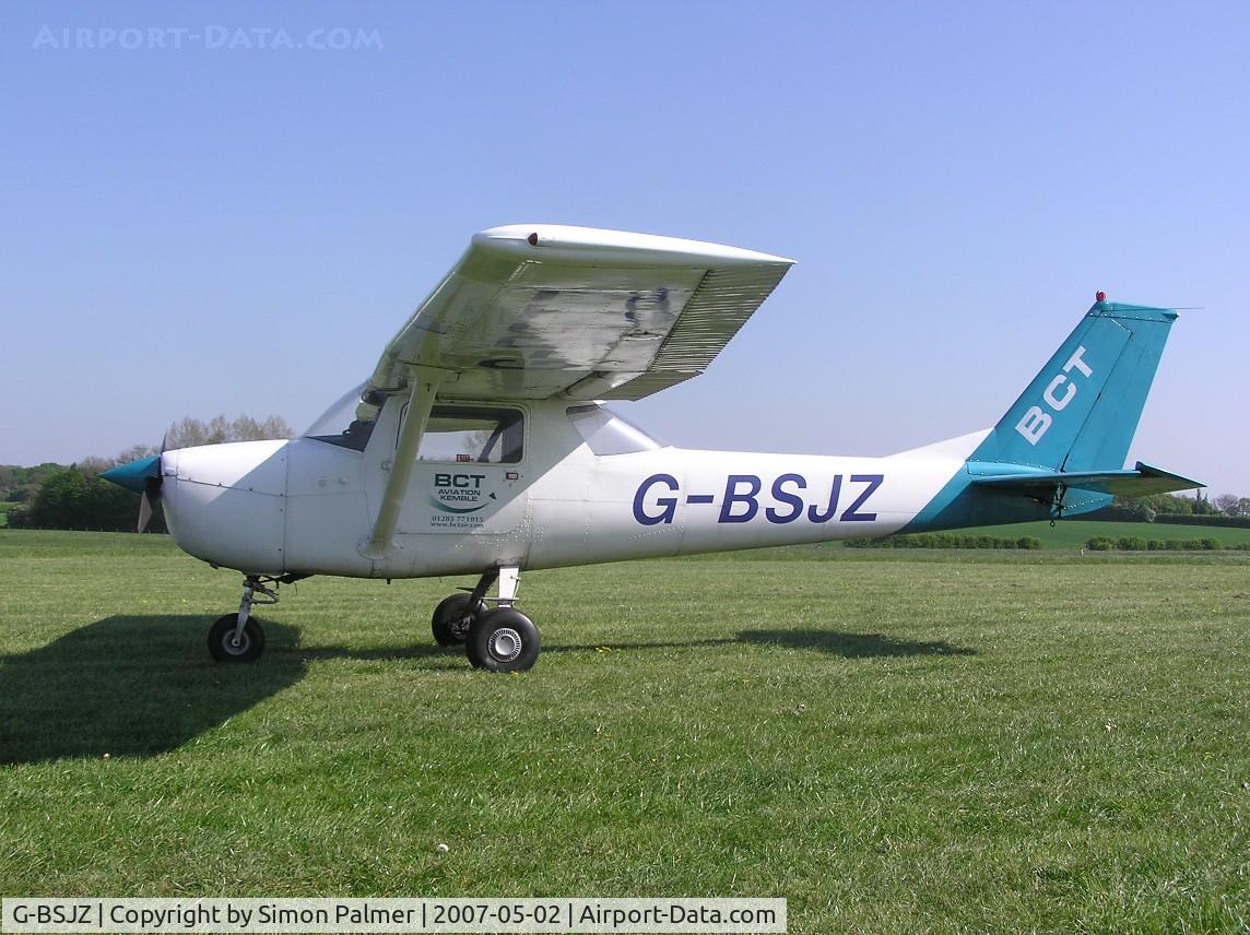 G-BSJZ, 1969 Cessna 150J C/N 150-70485, Cessna 150 visiting Turweston
