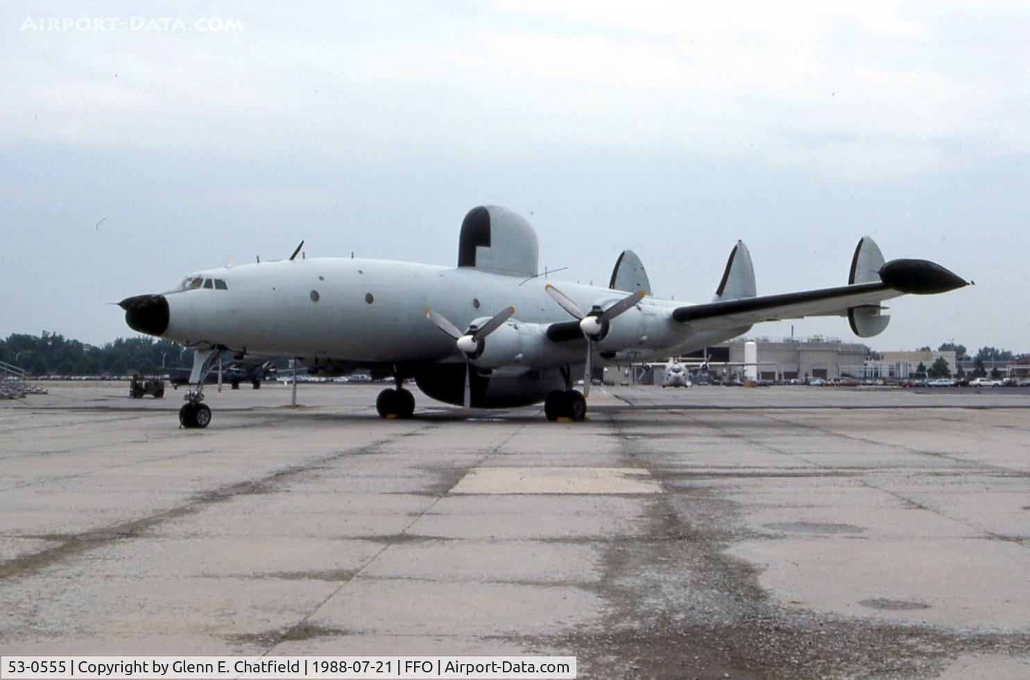 53-0555, 1953 Lockheed EC-121H Warning Star C/N 1049A-4370, EC-121D at the National Museum of the U.S. Air Force