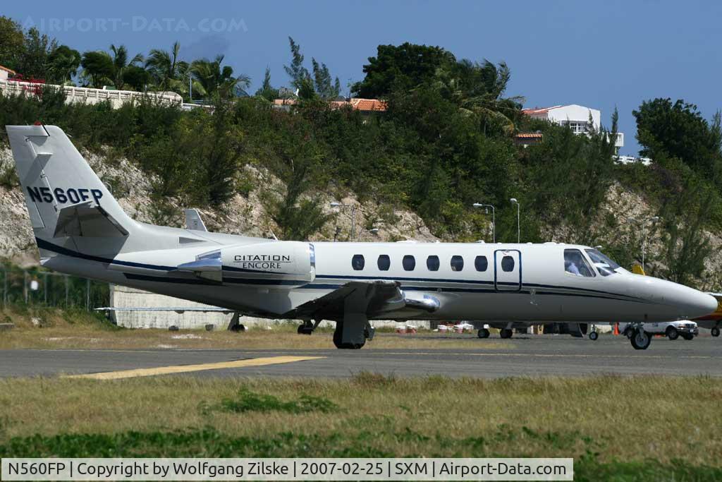 N560FP, 2001 Cessna 560 Citation Encore C/N 560-0566, visitor