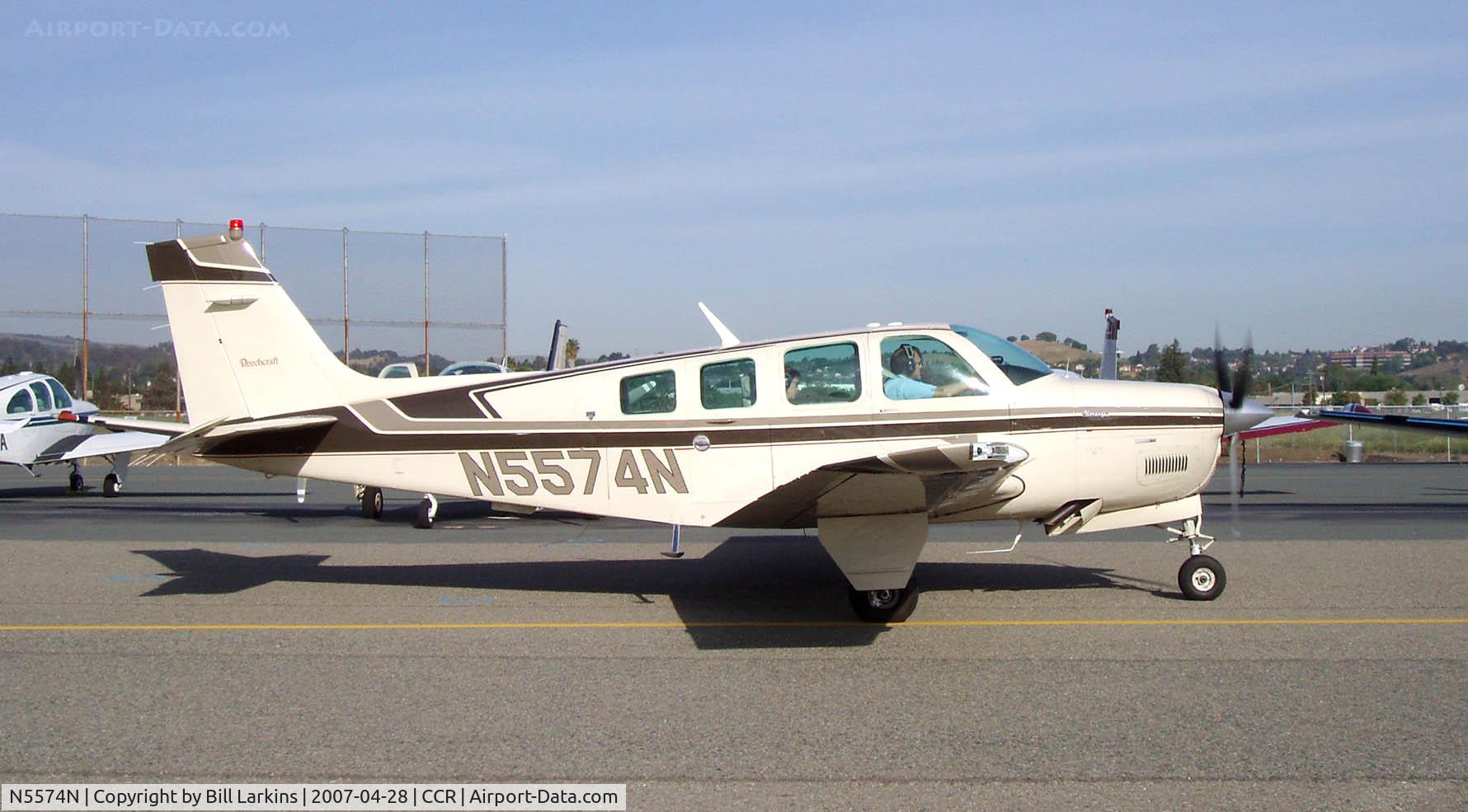 N5574N, 1990 Beech A36 Bonanza 36 C/N E-2525, In for BPPP.