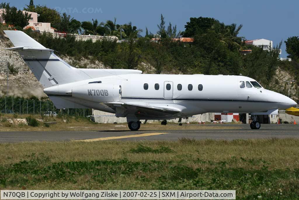 N70QB, 1981 British Aerospace HS.125-700A C/N NA0289, visitor