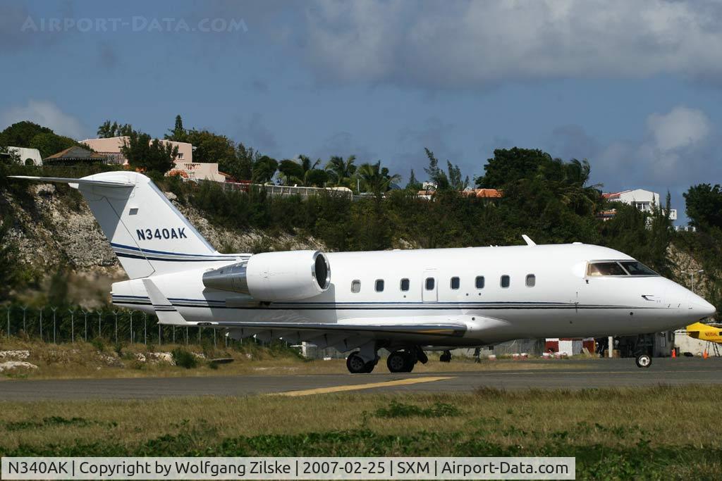 N340AK, 1999 Bombardier Challenger 604 (CL-600-2B16) C/N 5405, visitor