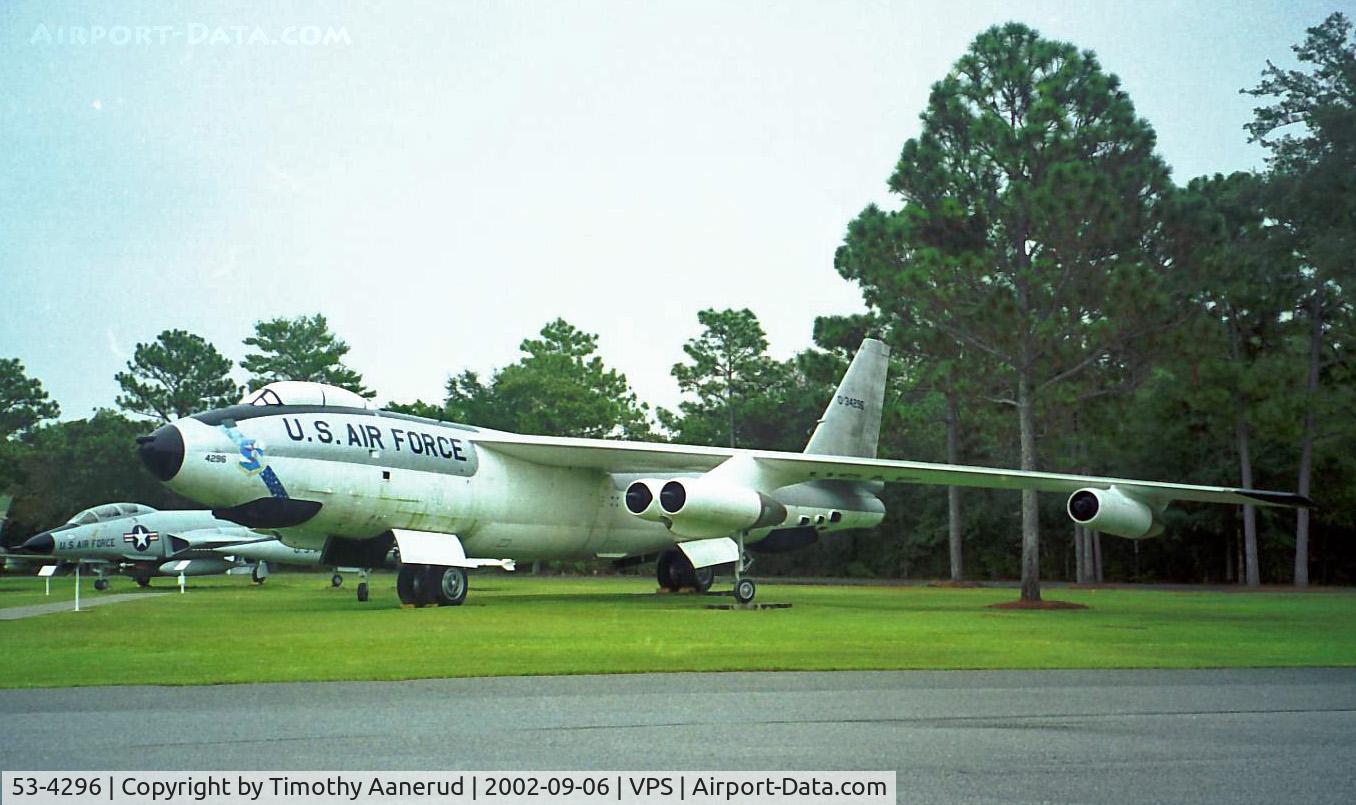53-4296, 1953 Boeing RB-47H-1-BW Stratojet C/N 4501320, USAF Armament Museum Boeing RB-47H 53-4296