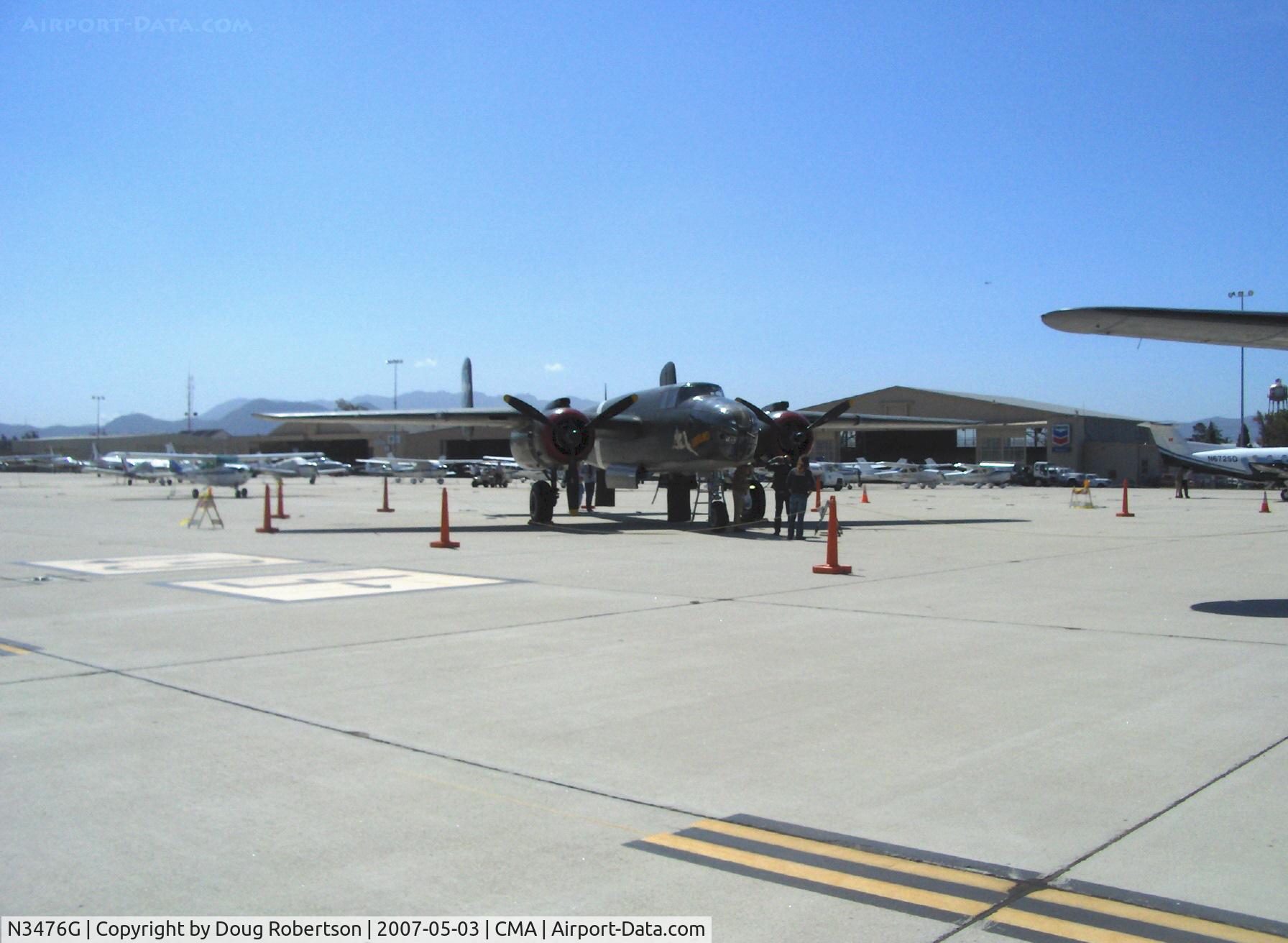 N3476G, 1944 North American B-25J Mitchell C/N 108-33257, 1944 North American B-25N MITCHELL 'Tondelayo' as NL3476G, two Wright Cyclone R-2600s 1,700 Hp each, Limited class