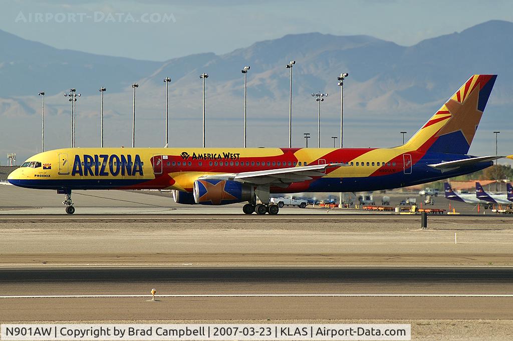 N901AW, 1985 Boeing 757-2S7 C/N 23321, America West Airlines - 'City of Phoenix - Arizona' / 1985 Boeing 757-2S7