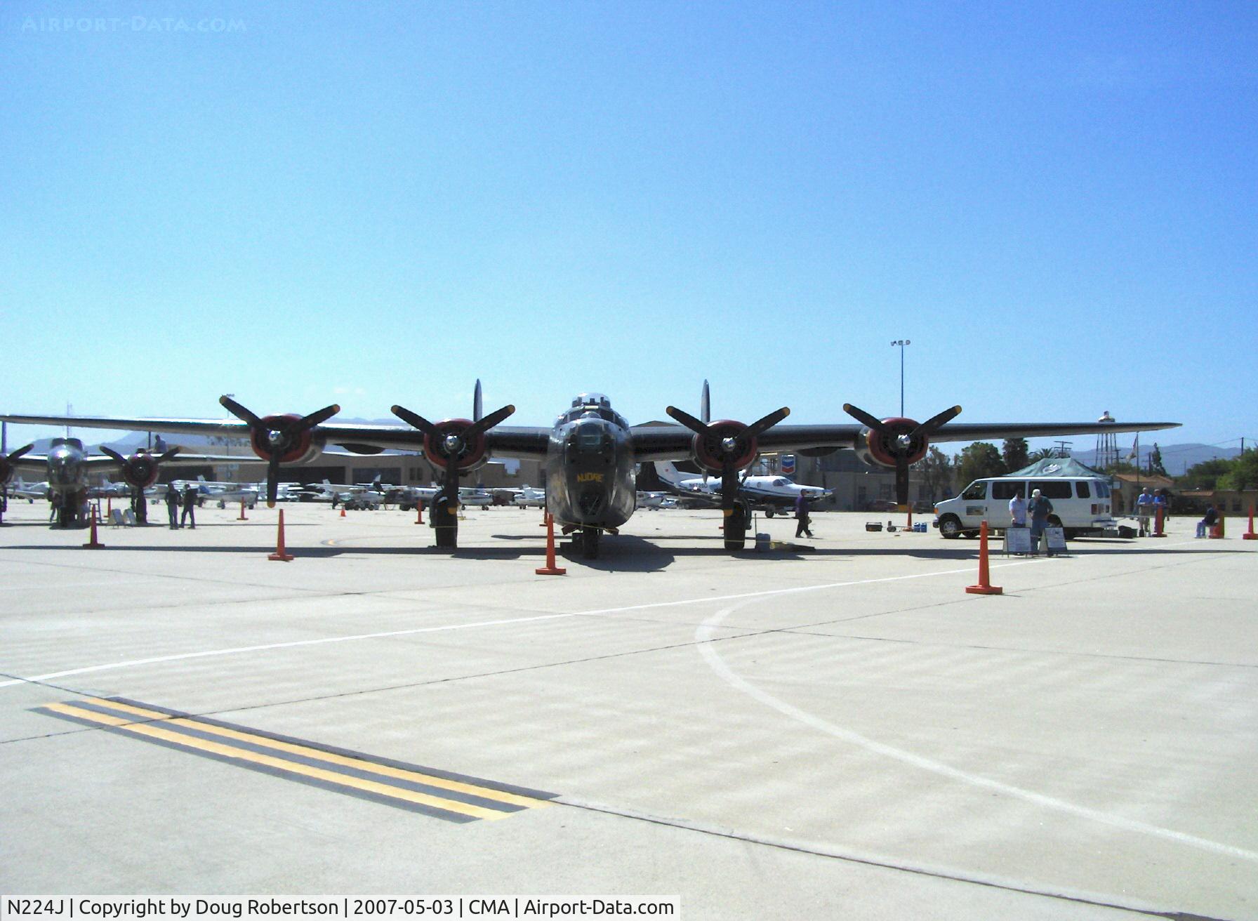 N224J, 1944 Consolidated B-24J-85-CF Liberator C/N 1347 (44-44052), 1944 Consolidated B-24J LIBERATOR 'Witchcraft', four turbocharged Pratt & Whitney R-1830-65 Twin Wasp 1,200 Hp each, Experimental/Exhibition class