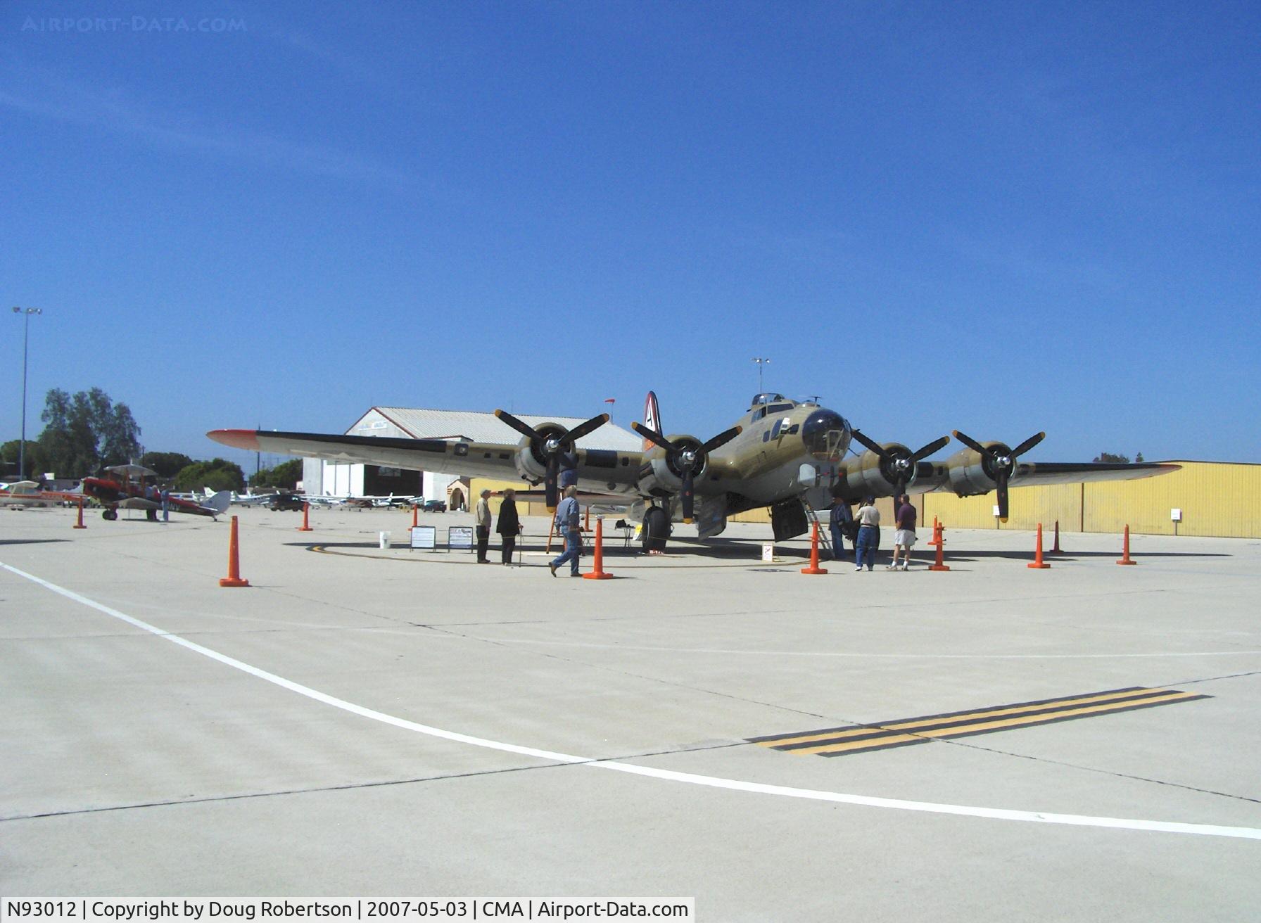 N93012, 1944 Boeing B-17G-30-BO Flying Fortress C/N 32264, 1944 Boeing B-17G FLYING FORTRESS 'Nine O Nine', four Turbocharged Wright Cyclone R-1820-97 1,200 Hp each, Limited/Experimental class