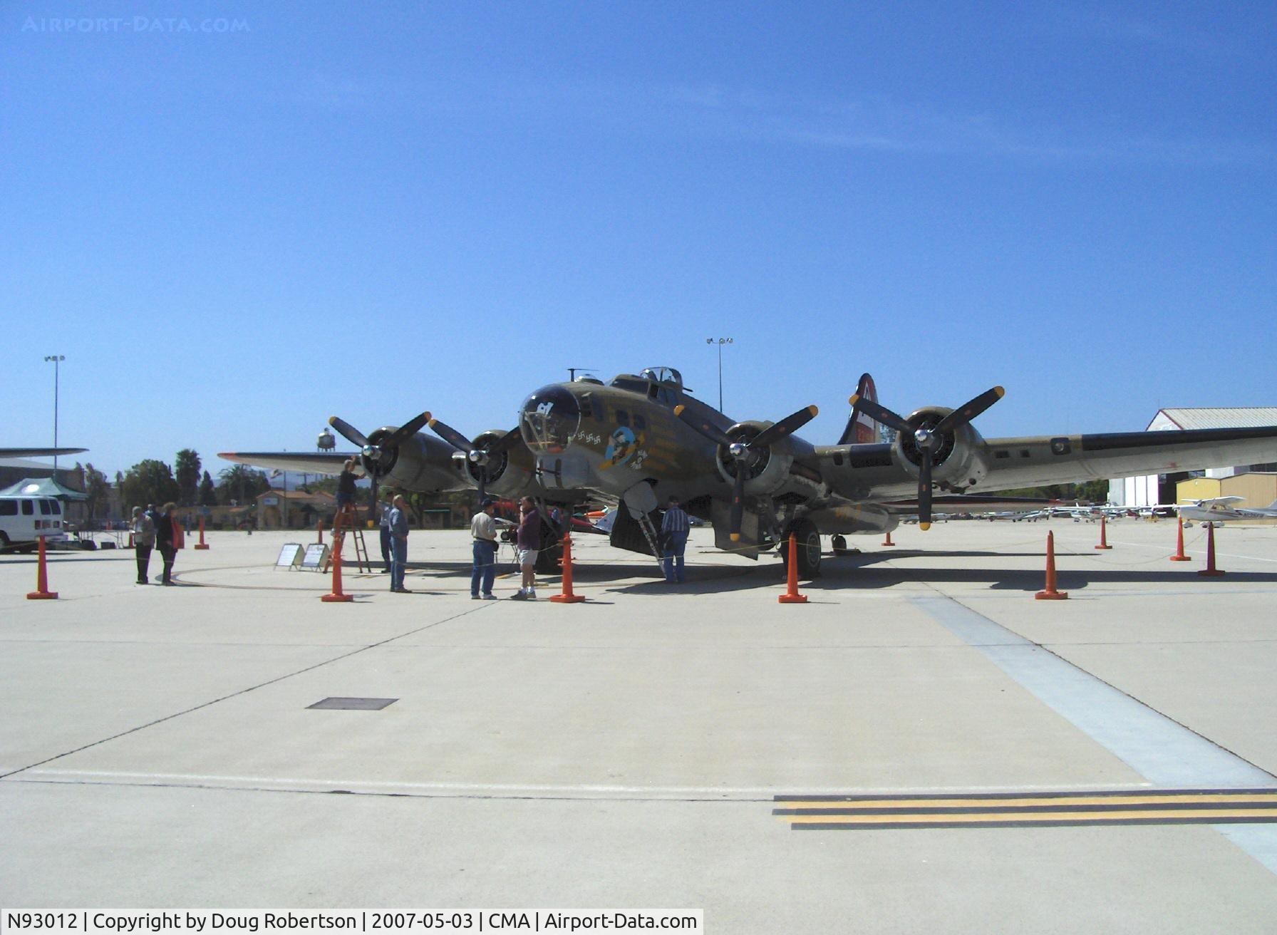 N93012, 1944 Boeing B-17G-30-BO Flying Fortress C/N 32264, 1944 Boeing B-17G FLYING FORTRESS 'Nine O Nine', four Turbocharged Wright Cyclone R-1820-97 1,200 Hp each, Limited/Experimental class