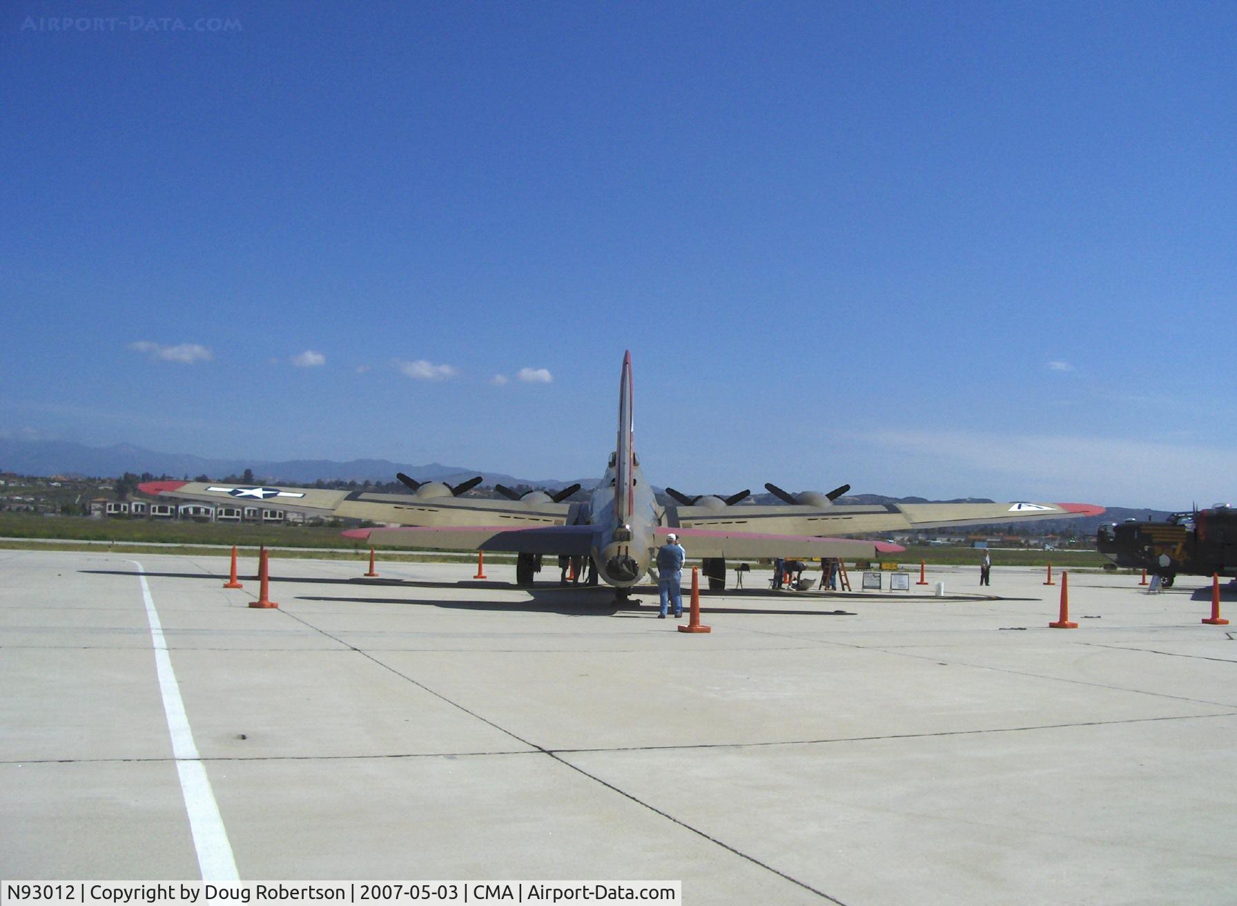N93012, 1944 Boeing B-17G-30-BO Flying Fortress C/N 32264, 1944 Boeing B-17G FLYING FORTRESS 'Nine O Nine', four Turbocharged Wright Cyclone R-1820-97 1,200 Hp each, Limited/Experimental class