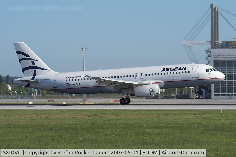 SX-DVG, 2006 Airbus A320-232 C/N 3033, Aegean A320.