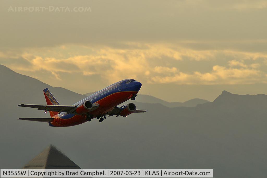 N355SW, 1991 Boeing 737-3H4 C/N 25250, Southwest Airlines / 1991 Boeing 737-3H4