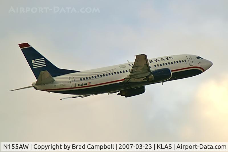N155AW, 1987 Boeing 737-3G7 C/N 23777, US Airways / 1987 Boeing 737-3G7