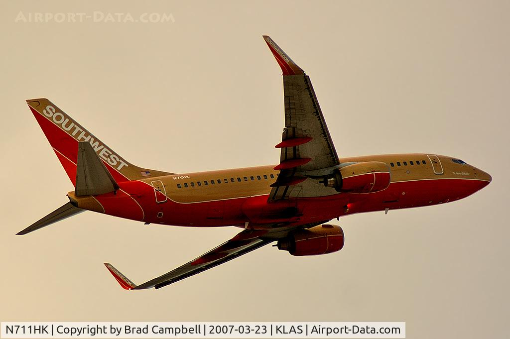 N711HK, 1998 Boeing 737-7H4 C/N 27845, Southwest Airlines - 'The Herbert D. Kelleher' / 1998 Boeing 737-7H4