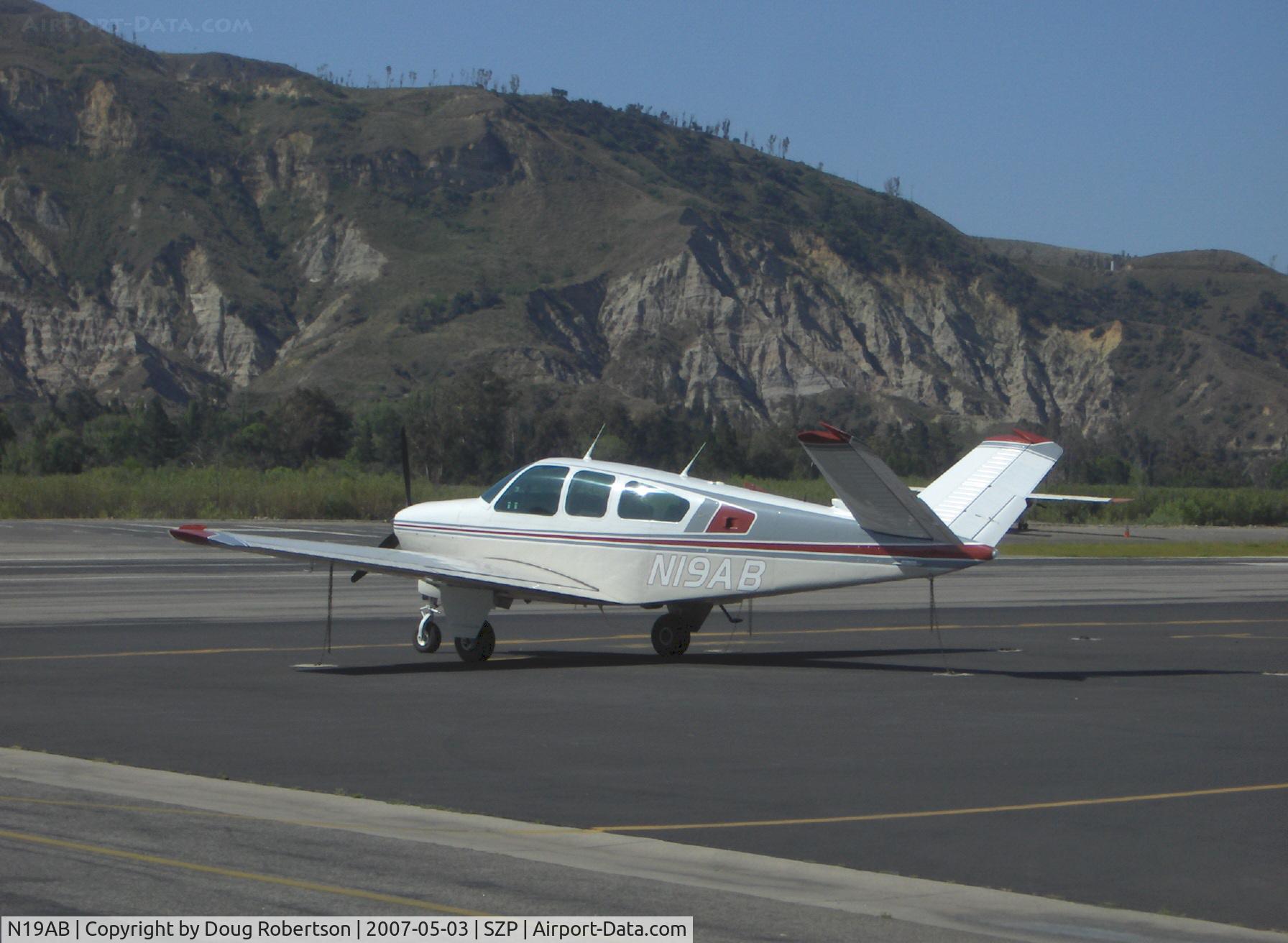 N19AB, 1964 Beech S35 Bonanza C/N D-7701, 1964 Beech S35 BONANZA, Continental IO-520-B 285 Hp