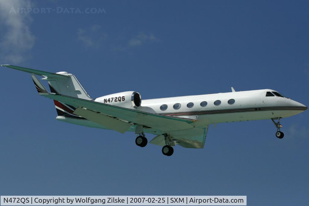 N472QS, 1999 Gulfstream Aerospace G-IV C/N 1372, visitor