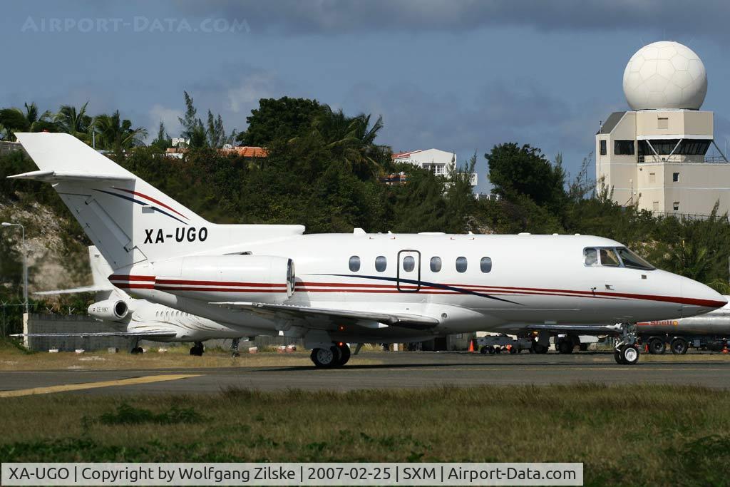 XA-UGO, 2005 Raytheon Hawker 800XP C/N 258731, visitor