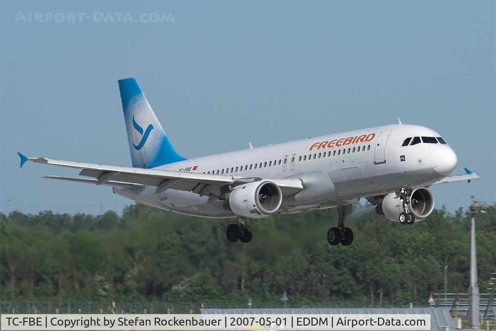 TC-FBE, 1990 Airbus A320-212 C/N 132, Blue Freebird A320.