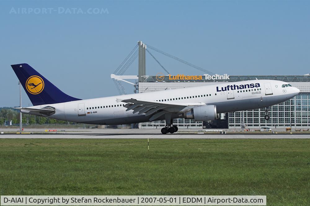 D-AIAI, 1987 Airbus A300B4-603 C/N 391, Lufthansa A300-600.