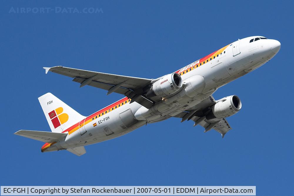 EC-FGH, 1991 Airbus A320-211 C/N 0223, Iberia A320.