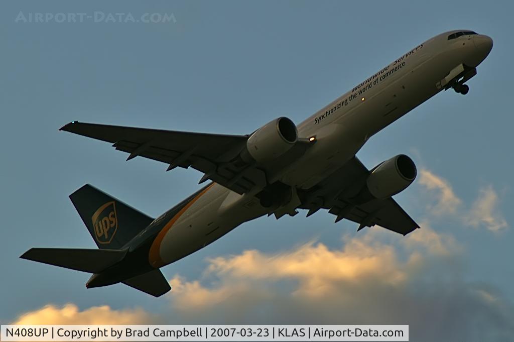 N408UP, 1988 Boeing 757-24APF C/N 23730, United Parcel Service - 'UPS' / 1988 Boeing 757-24APF