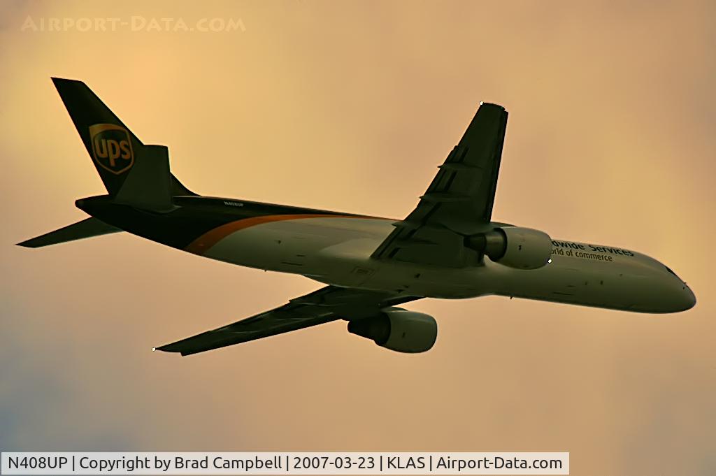 N408UP, 1988 Boeing 757-24APF C/N 23730, United Parcel Service - 'UPS' / 1988 Boeing 757-24APF