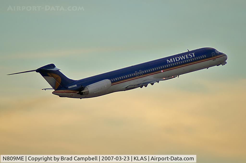 N809ME, 1981 McDonnell Douglas MD-82 (DC-9-82) C/N 48071, Midwest Airlines / 1981 McDonnell Douglas DC-9-82 (MD-82)
