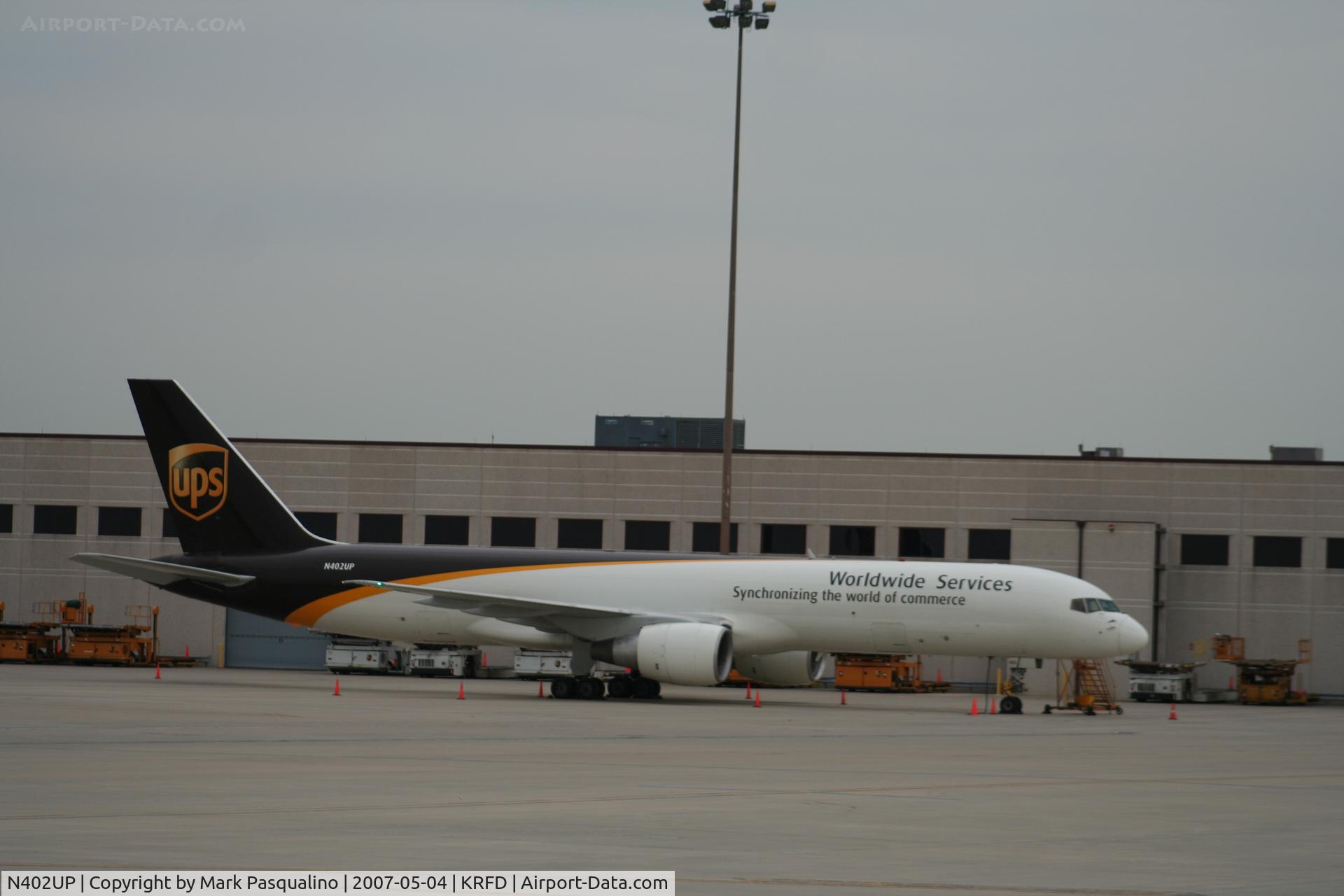 N402UP, 1987 Boeing 757-24APF C/N 23724, Boeing 757-200F