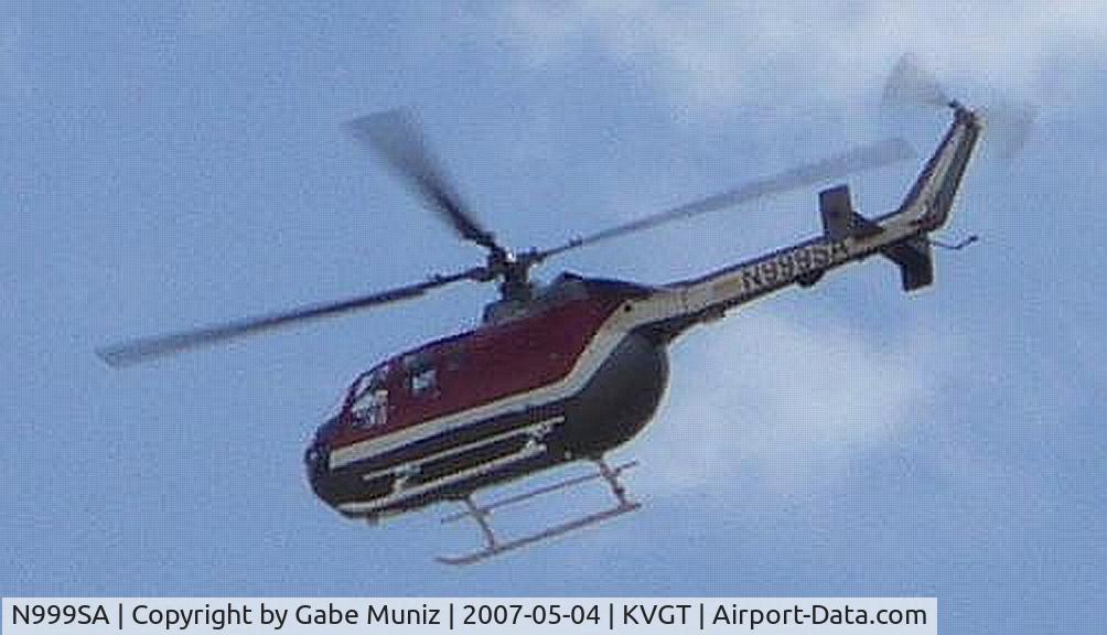N999SA, 1990 MBB Bo-105LS-A3 C/N 2032, owned by Steve Aizenberg (Spinnaker Homes)
