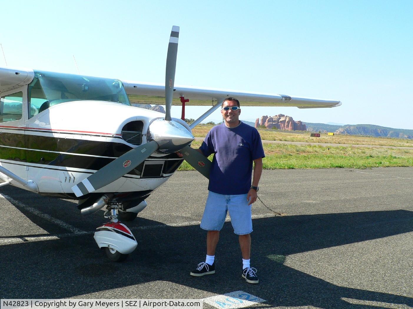 N42823, 1968 Cessna 182L Skylane C/N 18259205, Breakfast in Sedona
