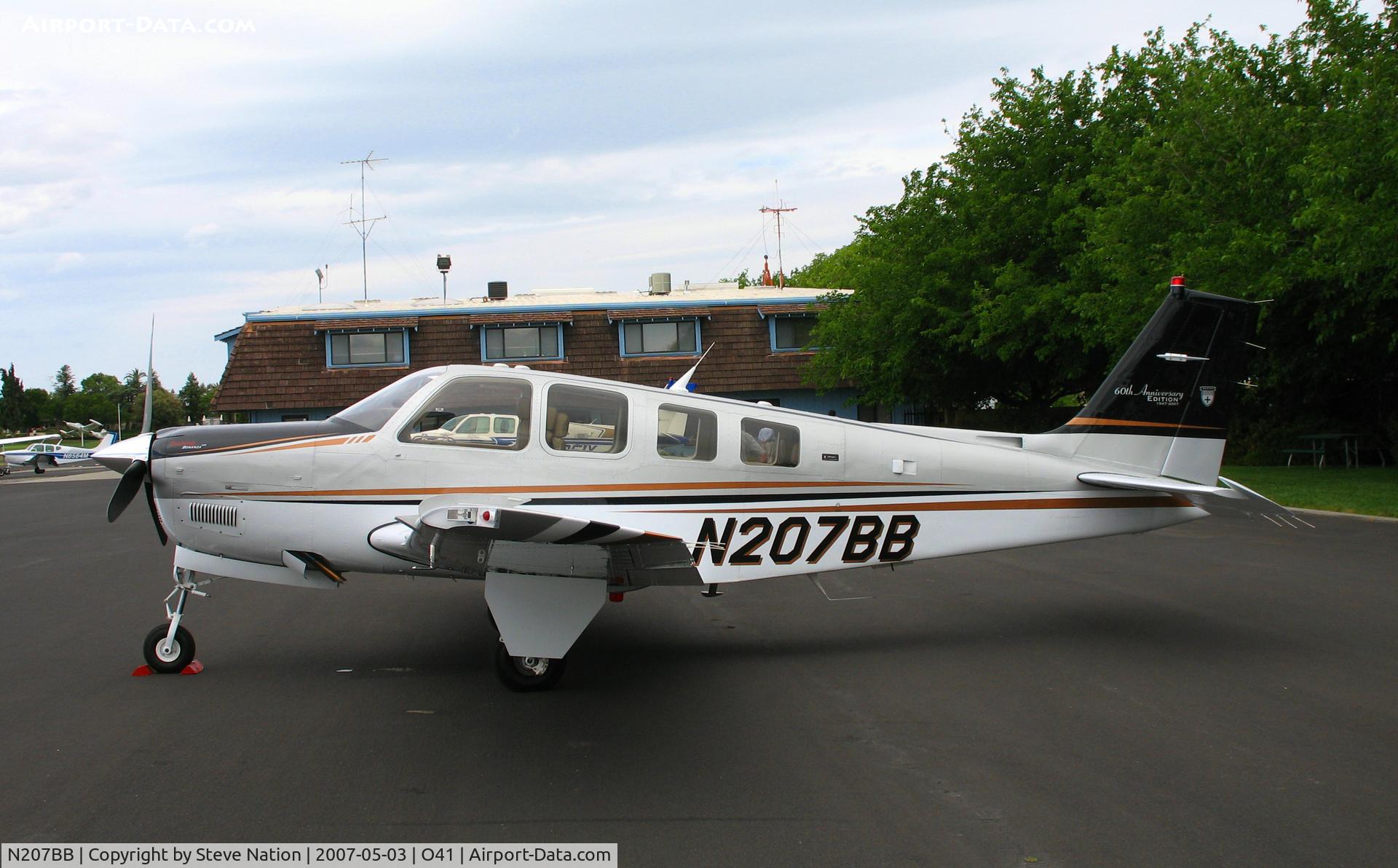 N207BB, 2006 Raytheon G36 Bonanza C/N E-3700, Woodland Aviation 