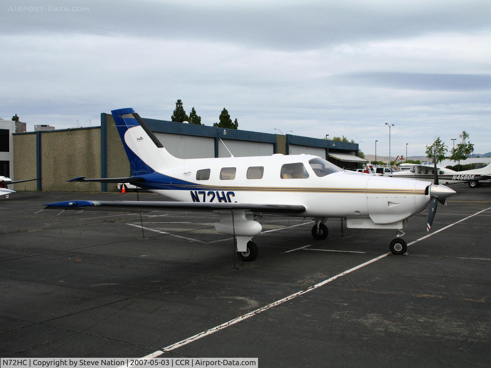 N72HC, 1999 Piper PA-46-350P Malibu Mirage C/N 4636241, 1999 Piper PA-46-350P @ Buchanan Field (Concord), CA