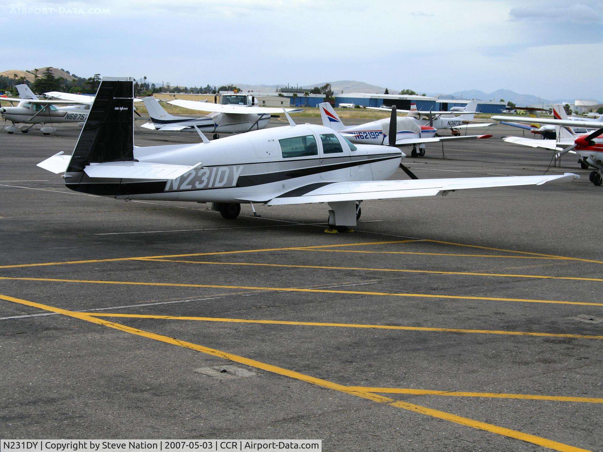 N231DY, 1979 Mooney M20K C/N 25-0176, 1979 Mooney M20K @ Buchanan Field (Concord), CA