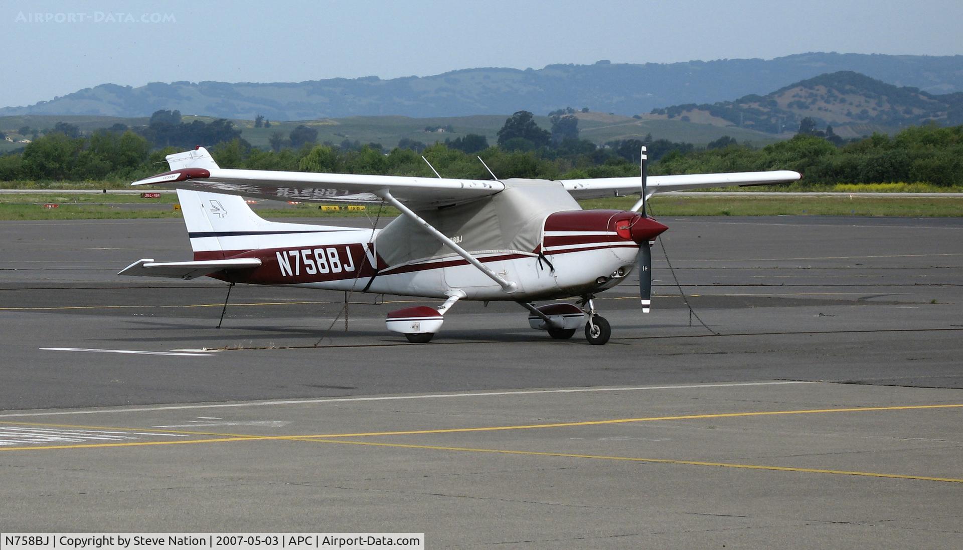 N758BJ, 1978 Cessna R172K Hawk XP C/N R1722962, Santa Barbara Flying Club 1978 Cessna R172K @ Napa, CA