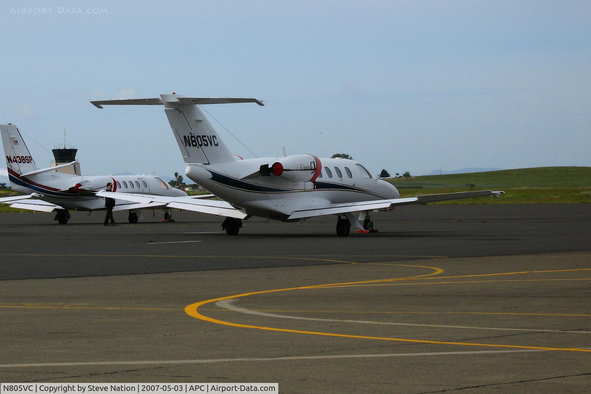 N805VC, 1994 Cessna 525 C/N 525-0076, Baker Street Air 1994 Cessna 525 @ Napa, CA