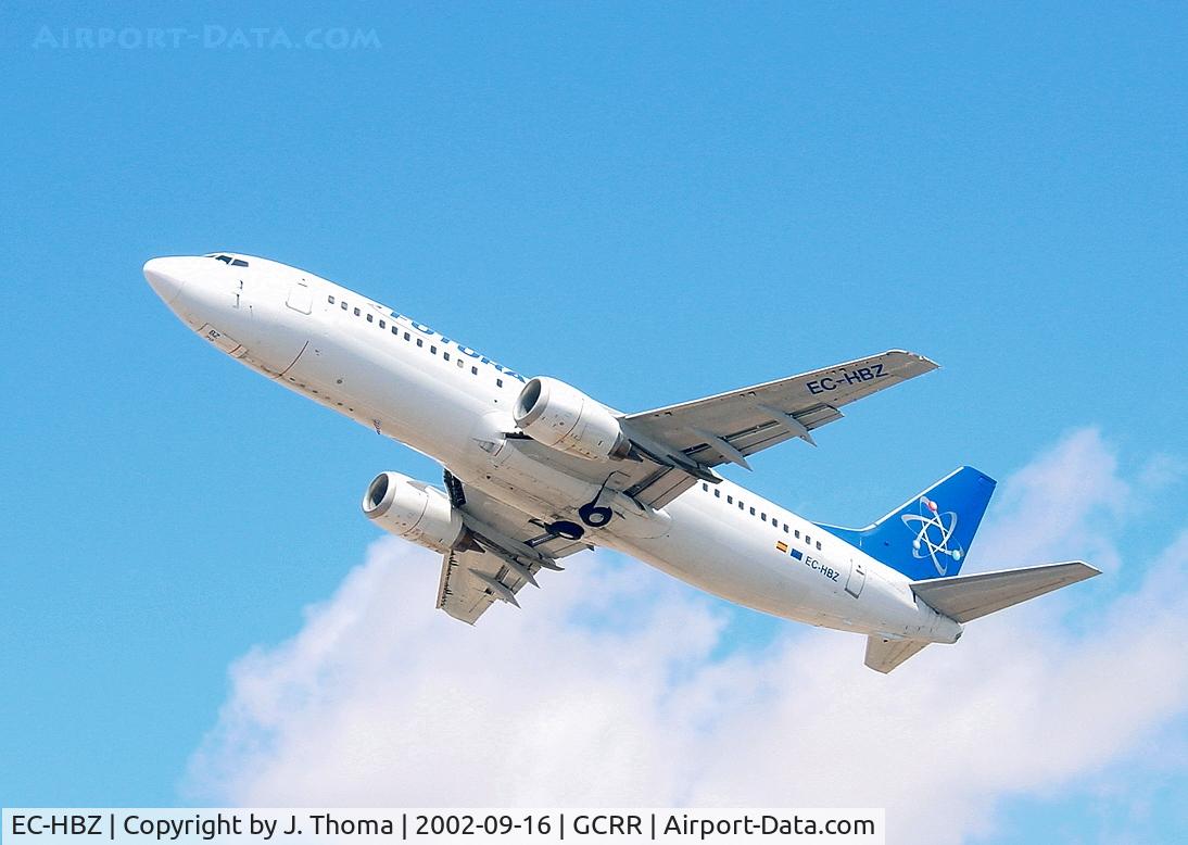 EC-HBZ, 1992 Boeing 737-4YO C/N 25180, Boeing 737-4Y0