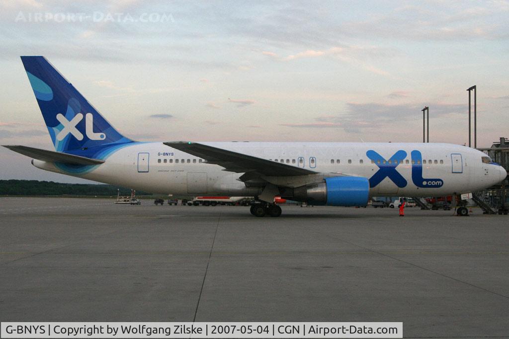 G-BNYS, 1988 Boeing 767-204 C/N 24013, visitor