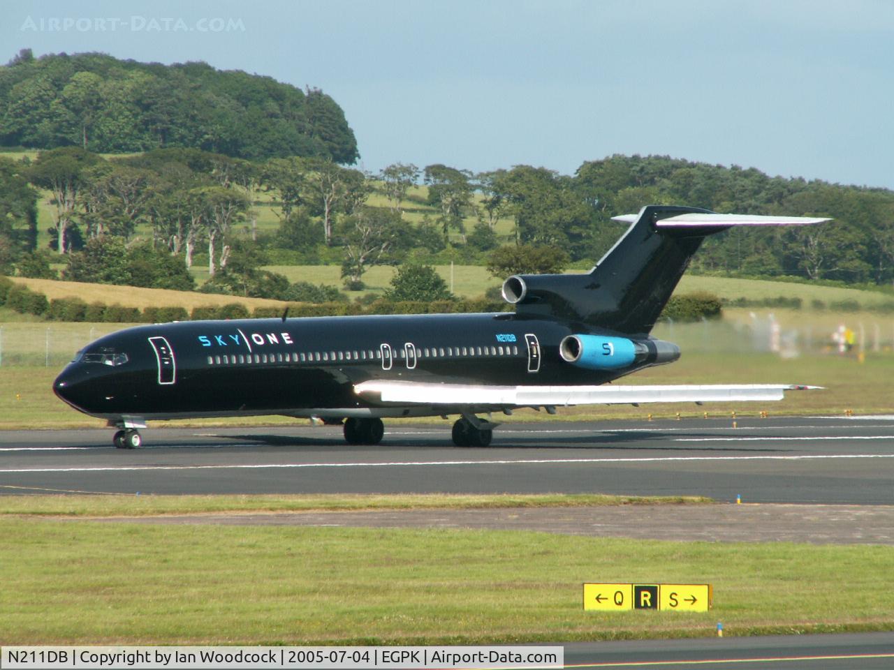 N211DB, 1973 Boeing 727-2J4 C/N 20766, B727-2J4/Sky One/Prestwick