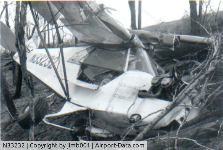 N33232, 1940 Piper J3C-65 Cub C/N 5917, Whoops