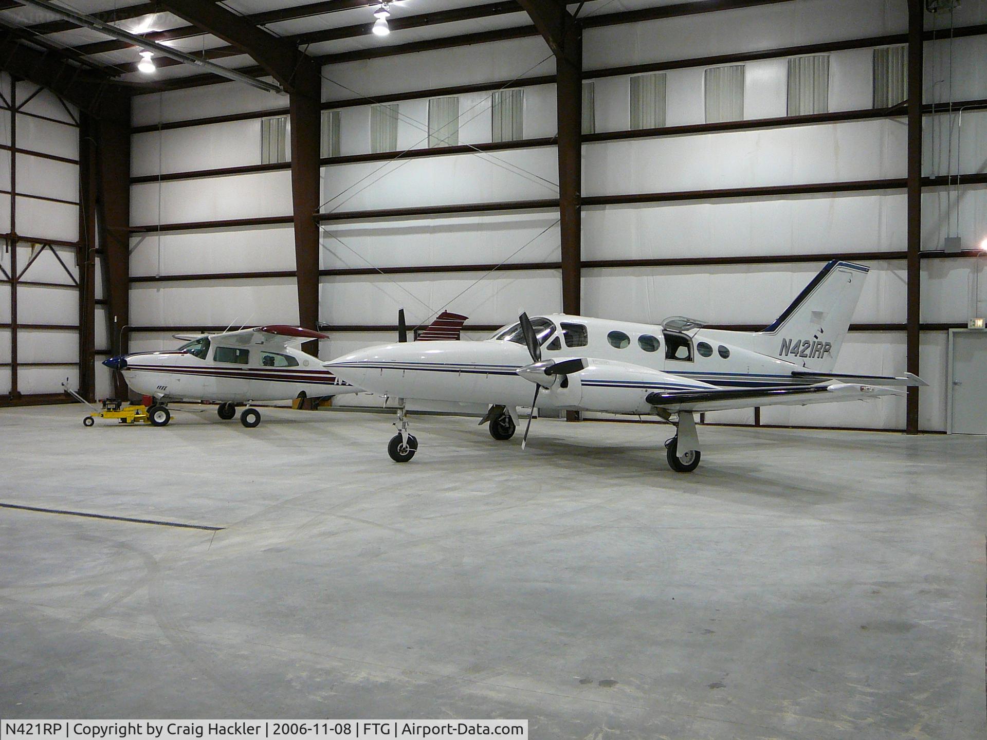 N421RP, 1979 Cessna 421C Golden Eagle C/N 421C0626, At home in the hangar