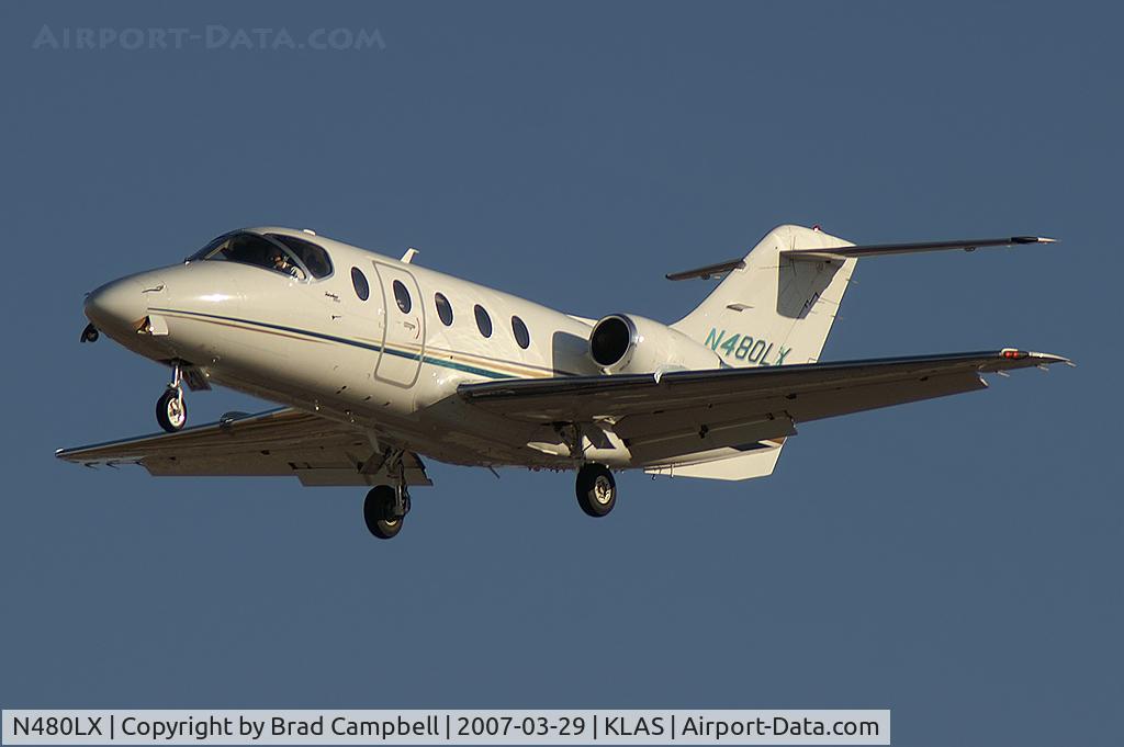 N480LX, Raytheon Aircraft Company 400A C/N RK-398, Thin Air LLC c/o Flight Options - Richmond Heights, Ohio /  Raytheon Aircraft Company 400A