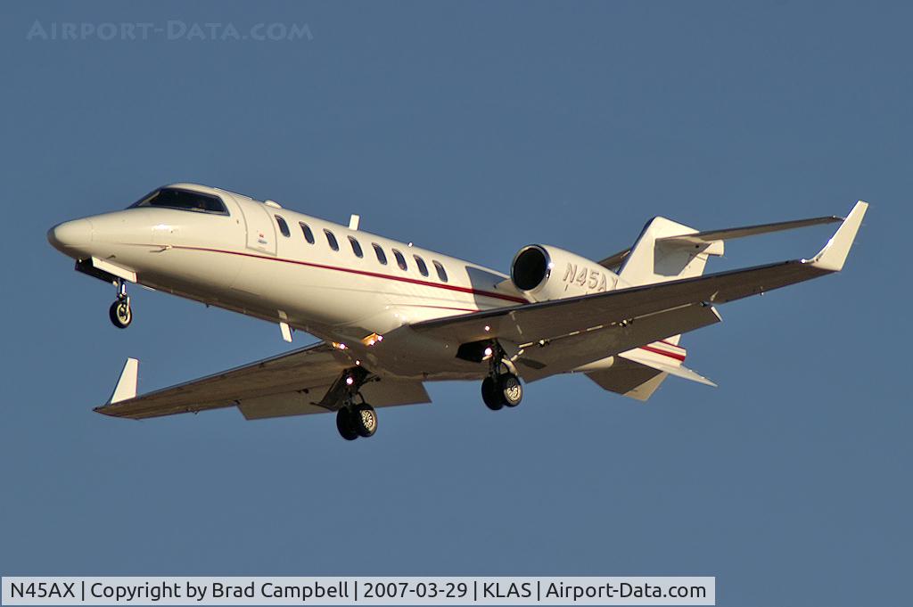 N45AX, 2008 Learjet Inc 45 C/N 377, Omni Air Transport Services Corp. - Tusla, Oklahoma / 2002 Bombardier Learjet Inc 45